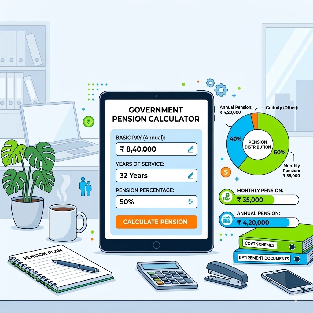Government Employee Pension Calculator