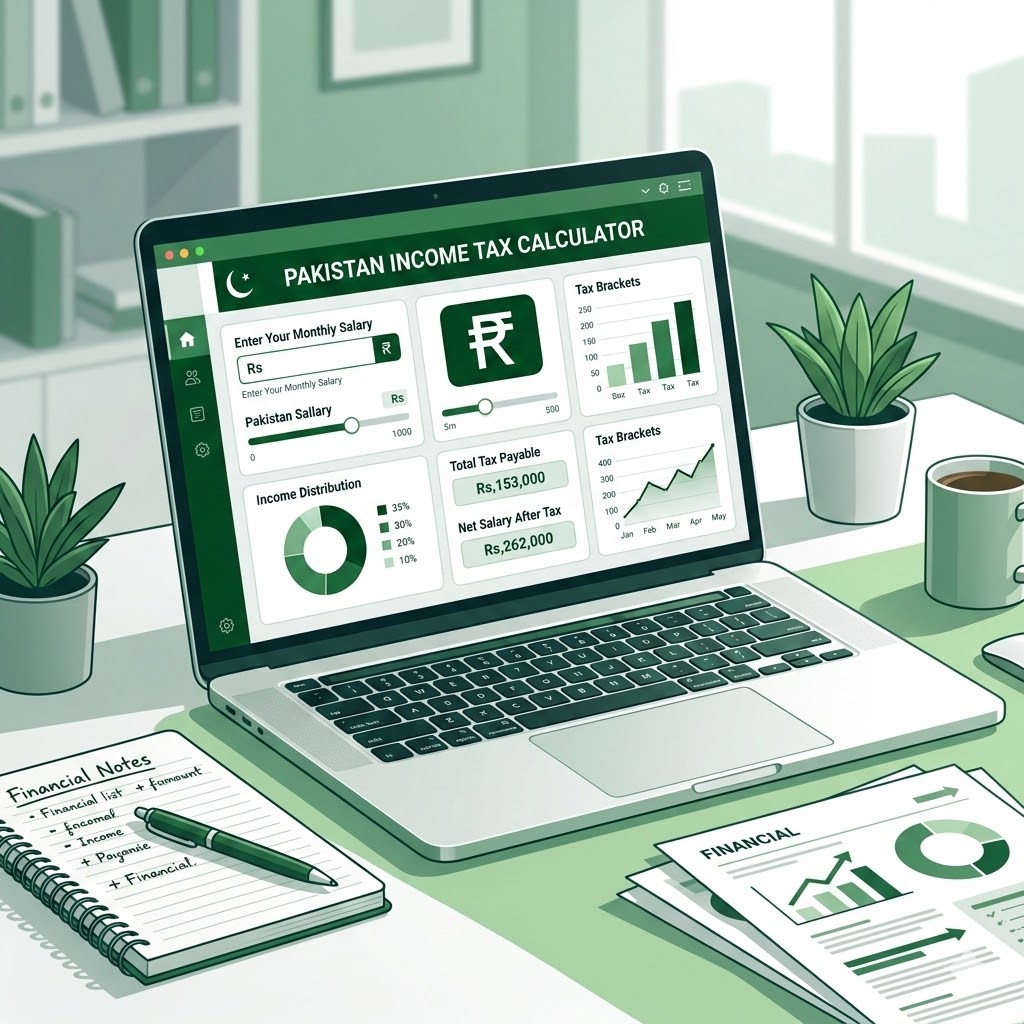 Pakistan Income Tax Calculator