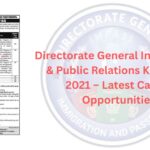 Directorate General Information & Public Relations KPK Jobs January 2026 – Latest Career Opportunities